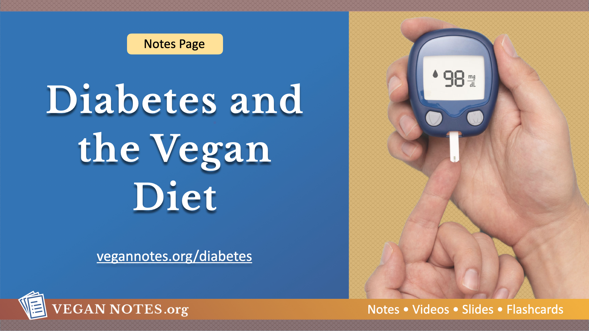 Diabetes and the Vegan Diet